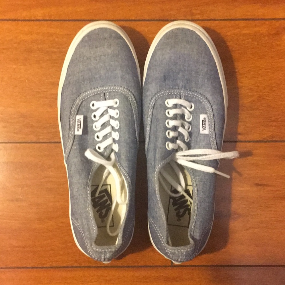 M(6.5) W(8) Blue Gray “Old Skool” Vans Brand New